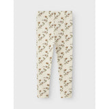 Lil'Atelier Turtledove Flower Gavo Slim Leggings