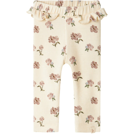 Lil'Atelier Turtledove Peony Gavo Efi Slim Leggings Noos