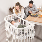 babybay ® White Varnished Guardrail