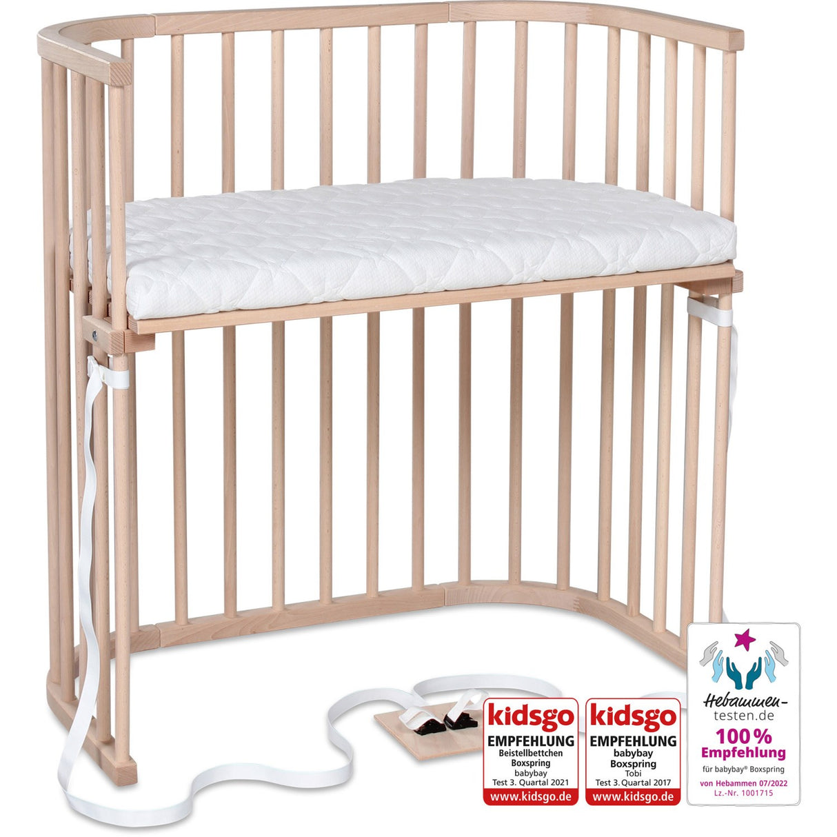 babybay ® Natural Untreated Boxspring Co-Sleeper