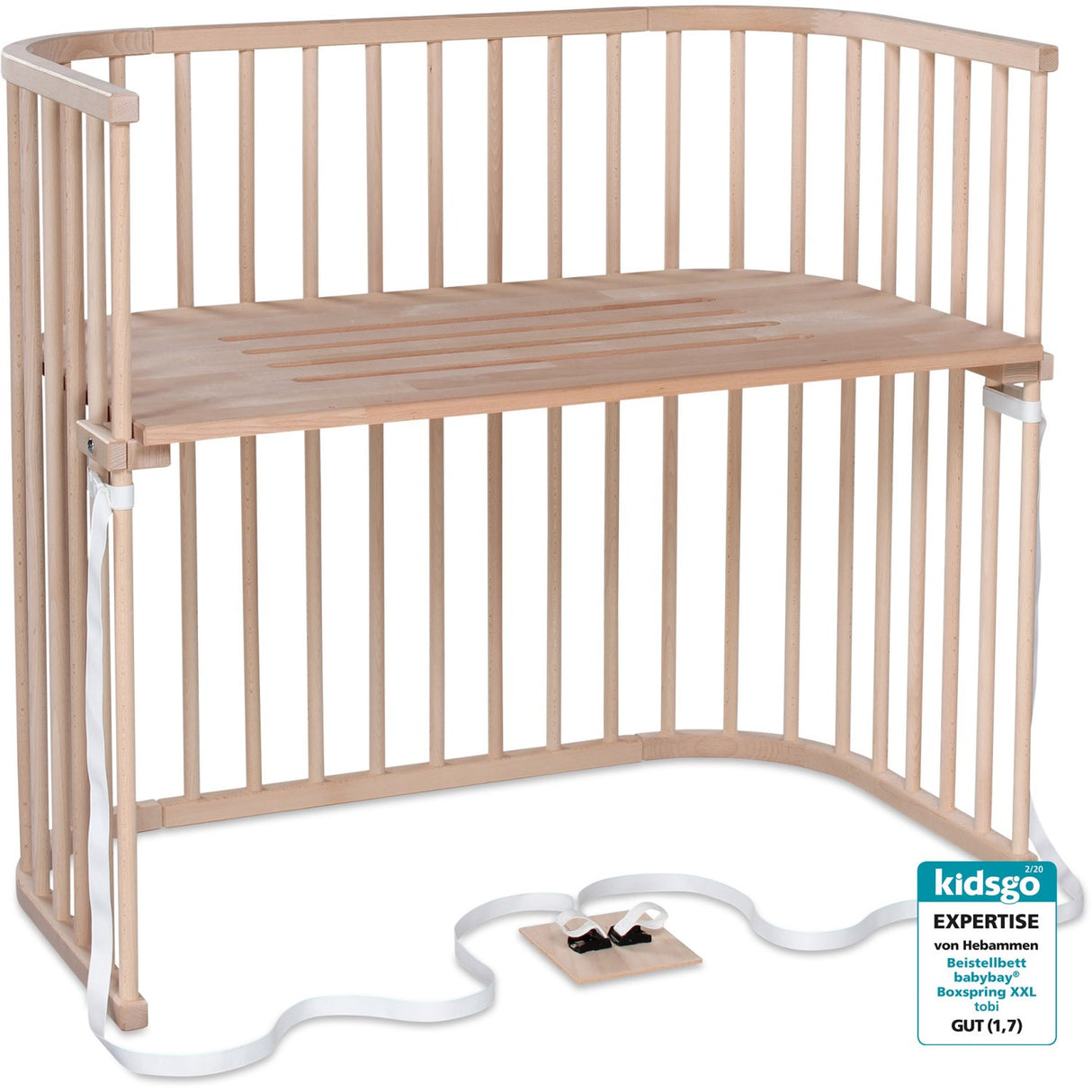 babybay® Natural Untreated Boxspring Xxl Co-Sleeper