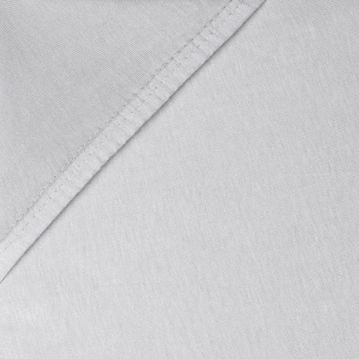 babybay® Soft Grey Jersey Cover Deluxe Sheet 2-Pack Boxspring Xxl