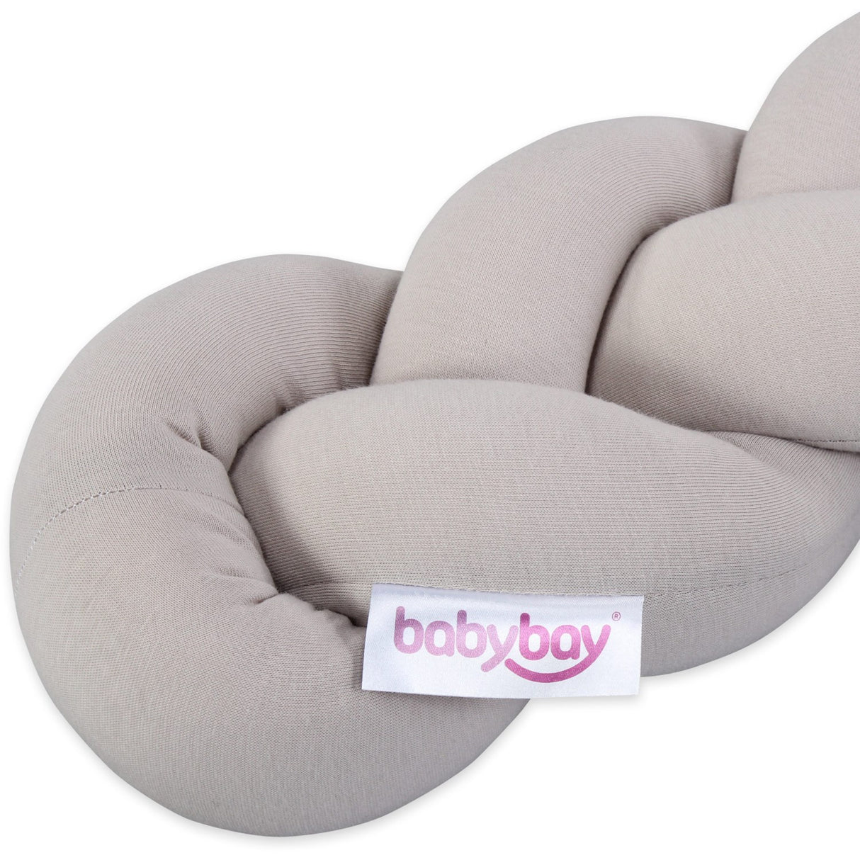 babybay ® Beige Nest Snake Jersey Braided 200 Cm