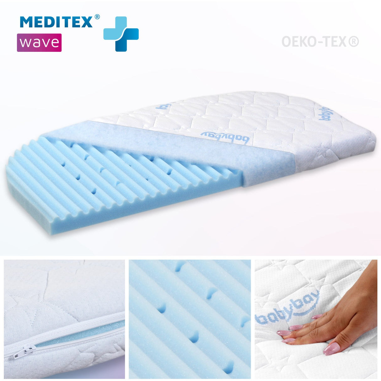 babybay ® Mattress Meditex® Wave