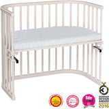 babybay® Beige Varnished Maxi Co-Sleeper