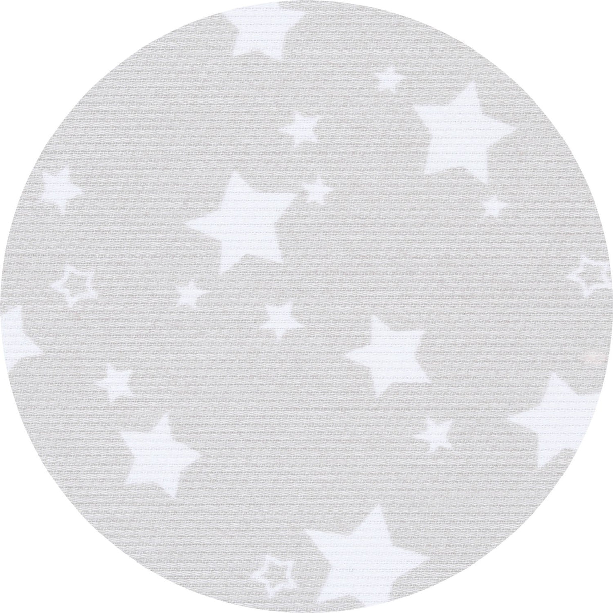 babybay ® Pearlgrey White Stars Bed Bumper Pique