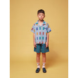 Bobo Choses Light Blue Color Game All Over Light Denim Shirt