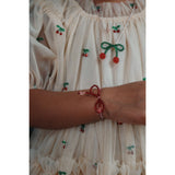 Konges Sløjd Cherry Pearly Necklace & Bracelet Set