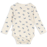 Konges Sløjd Bow Bleu Minnie Bodysuit Ls Gots