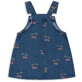 Konges Sløjd Ma Grande Cerise Denim Magot Overall Dress Gots