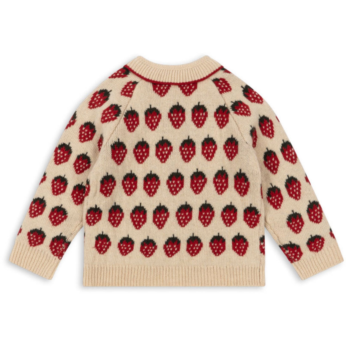 Konges Sløjd Strawberry Belou Knit Collar Cardigan