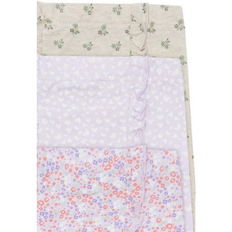 Hust & Claire Wheat Melange Liva Leggings 3-pack