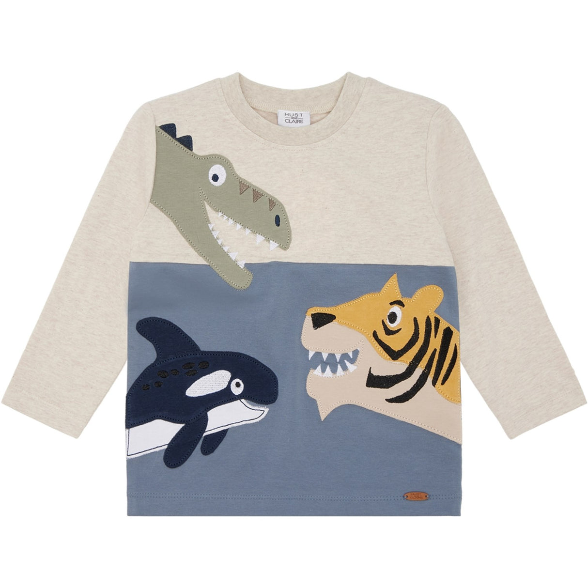 Hust & Claire Wheat Melange Anton Blouse