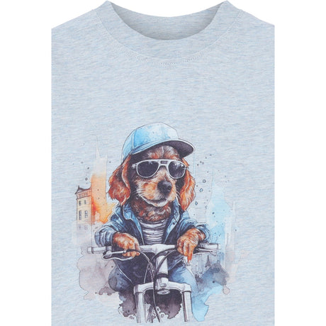 Hust & Claire Sky Melange Anton Blouse