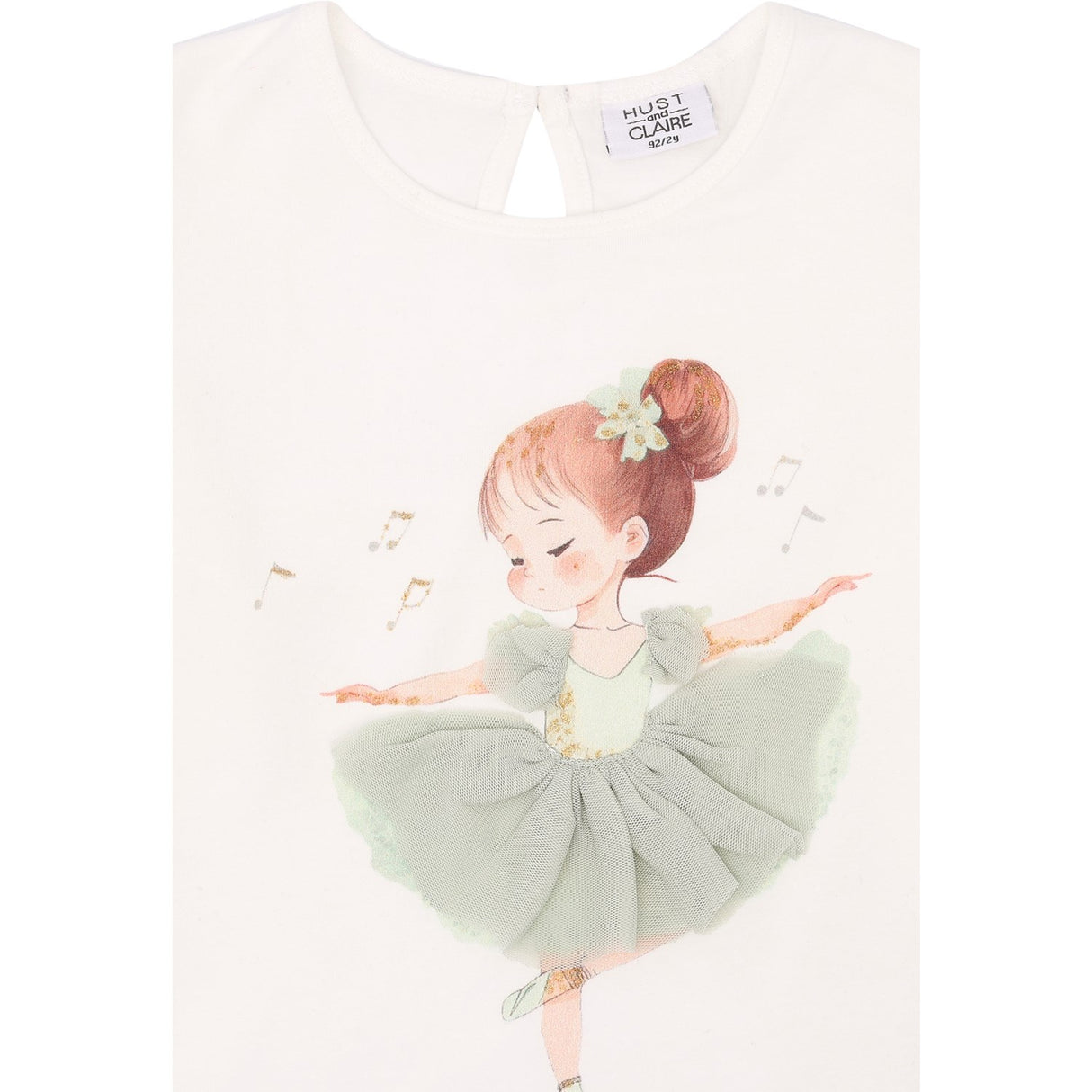 Hust & Claire Ivory Alma Blouse