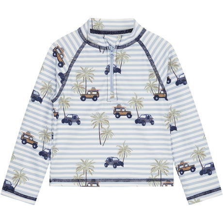 Hust & Claire White Maiak Swim Blouse