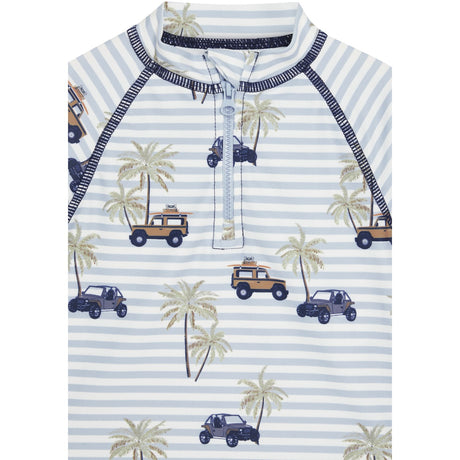 Hust & Claire White Maiak Swim Blouse