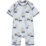 Hust & Claire White Makki Bathing suit