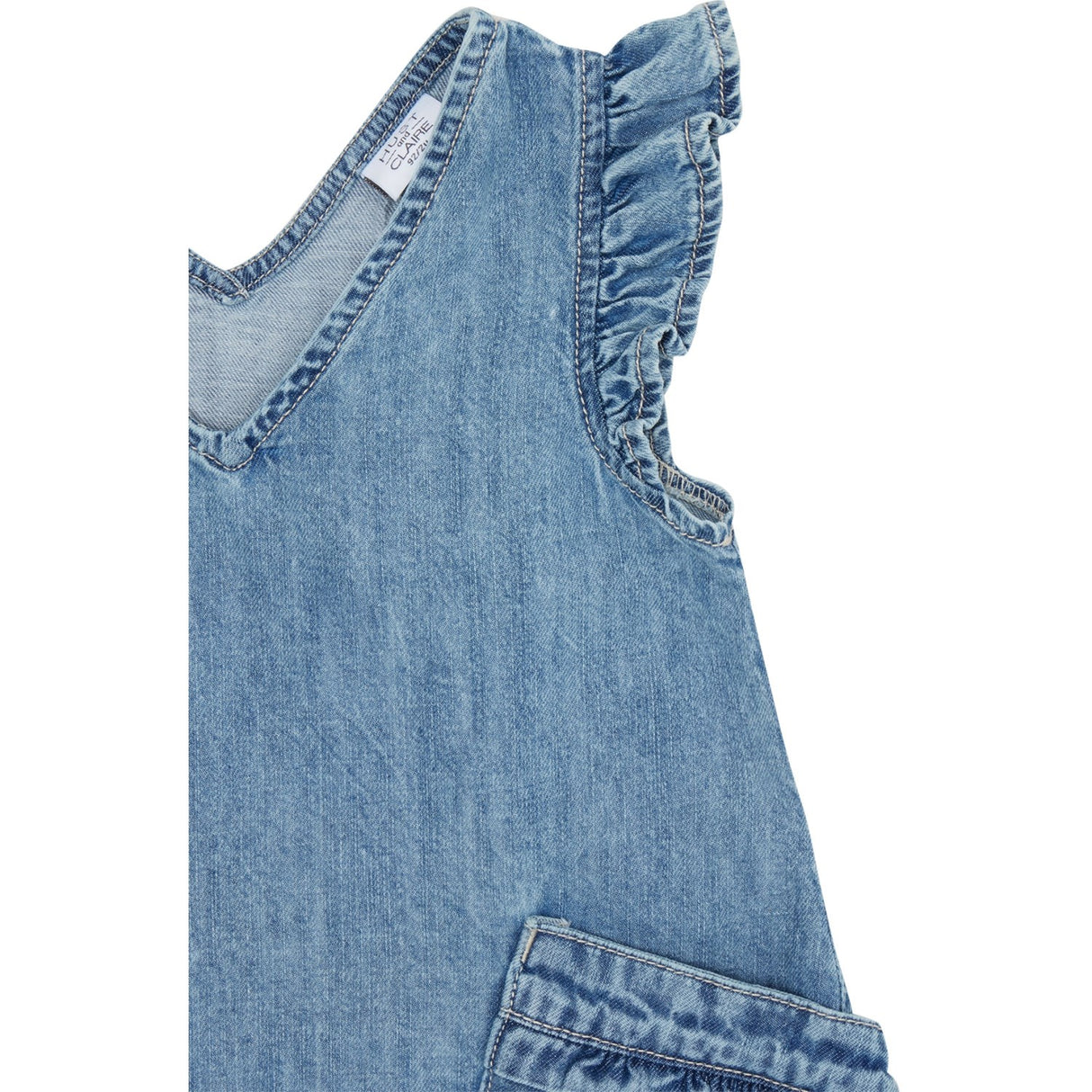 Hust & Claire X Luksusbaby Washed Denim Kaila Dress