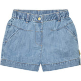 Hust & Claire Washed Denim Helena Shorts