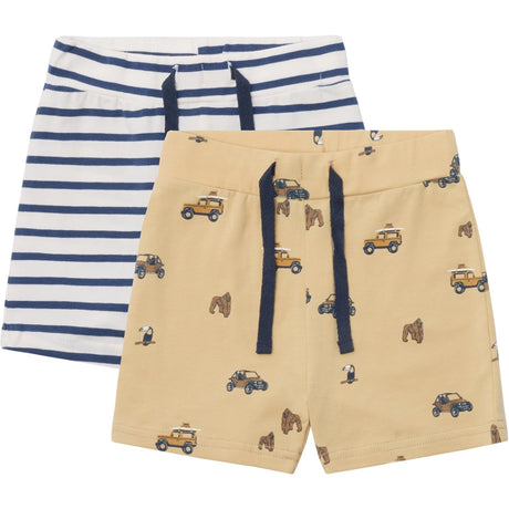 Hust & Claire Pale Khaki Hau Shorts 2-pack