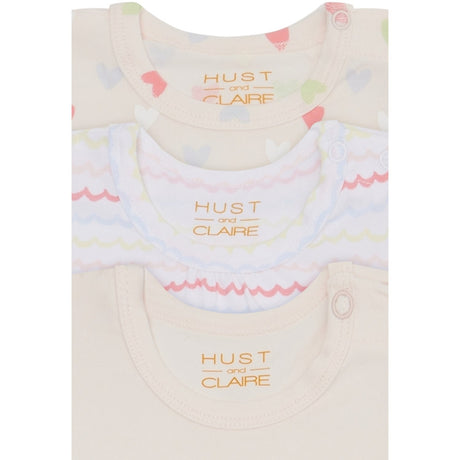 Hust & Claire White Bella Body 3-pack