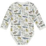 Minymo Marshmallow White Body AOP