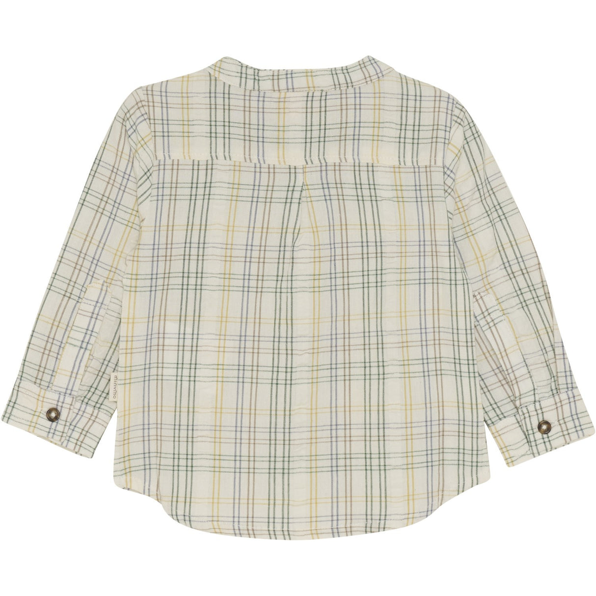 Minymo Marshmallow White Shirt Check