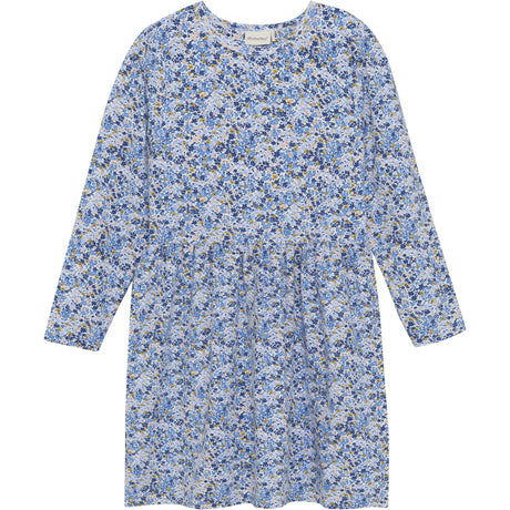 Minymo True Blue Dress AOP