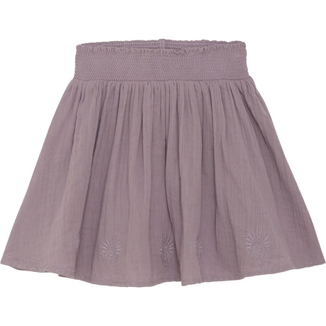 Minymo Elderberry Skirt With Embroidery