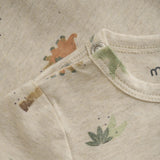 Minymo Light Beige Melange Body AOP