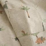 Minymo Light Beige Melange Onesie AOP