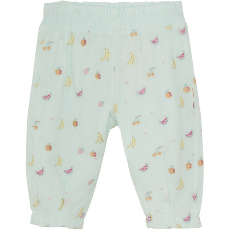 Minymo Wan Blue Pants Embroidery