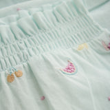 Minymo Wan Blue Pants Embroidery