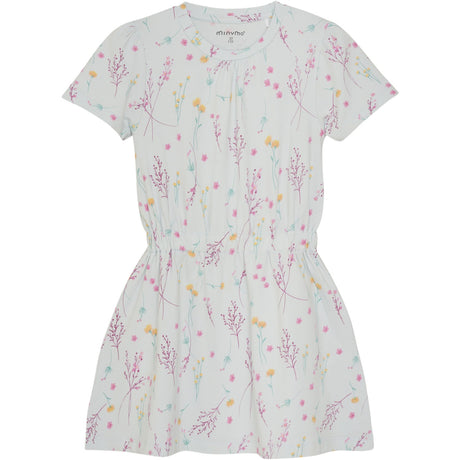 Minymo Wan Blue Dress AOP