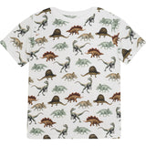 Minymo Bright White T-Shirt AOP