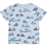 Minymo Skyway T-Shirt + Shorts Set AOP