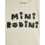 Mini Rodini Offwhite Mini Rodini Cats T-Shirt