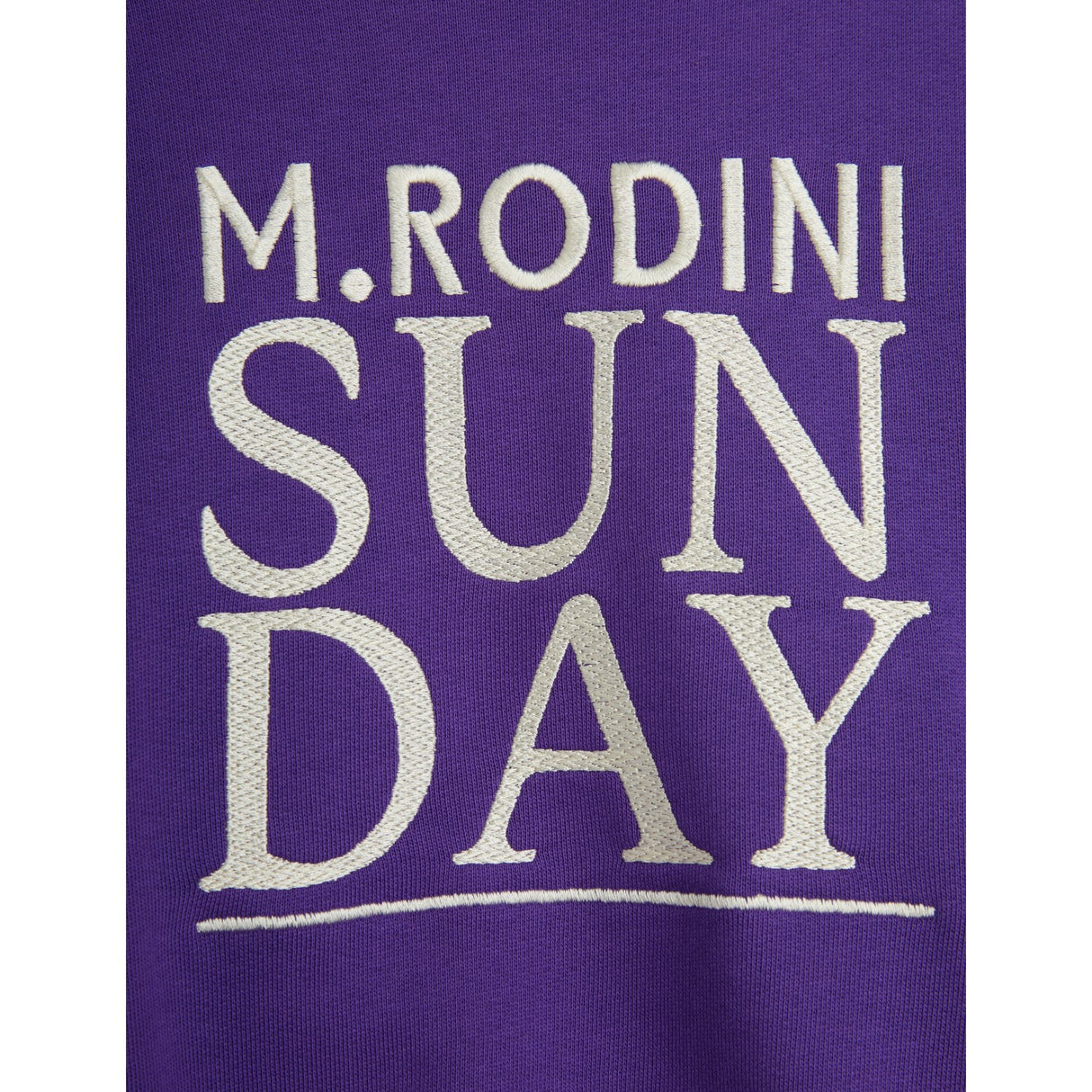 Mini Rodini Purple Sunday Embroidery Sweatshirt