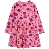 Mini Rodini Pink Squiggly Cats AOP Dress