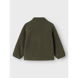 Name It Dusty Olive Buster Regular Teddy Cardigan