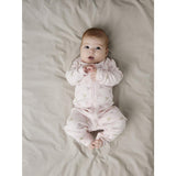 Name It Barely Pink Nightsuit 2-pack Zip Pink Bow Noos