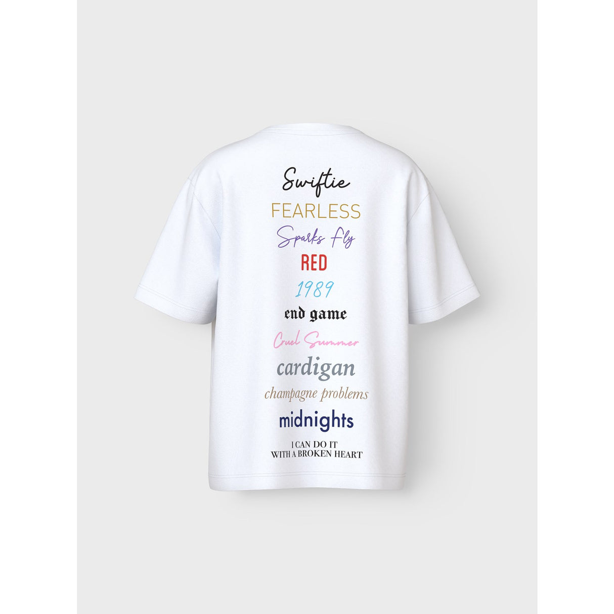Name It Bright White Fern Celebrity Icons Regular T-Shirt