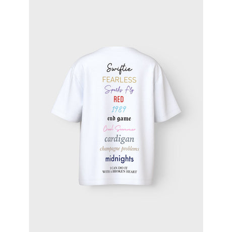 Name It Bright White Fern Celebrity Icons Regular T-Shirt