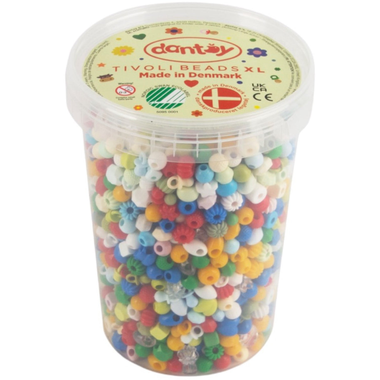 Dantoy Mixed Colours Classic Tivoli Beads