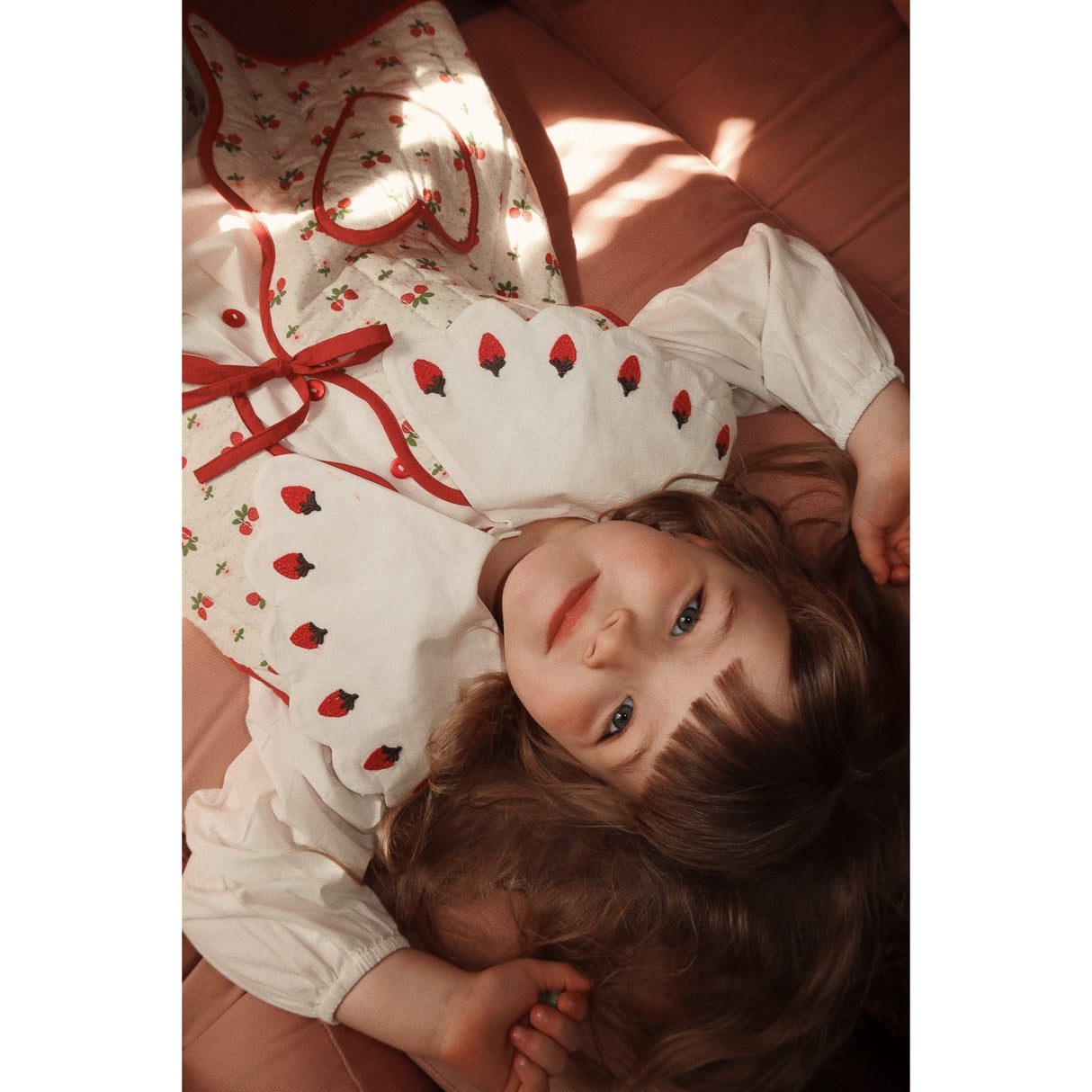 Flöss Bright White Berry Everlyn Blouse