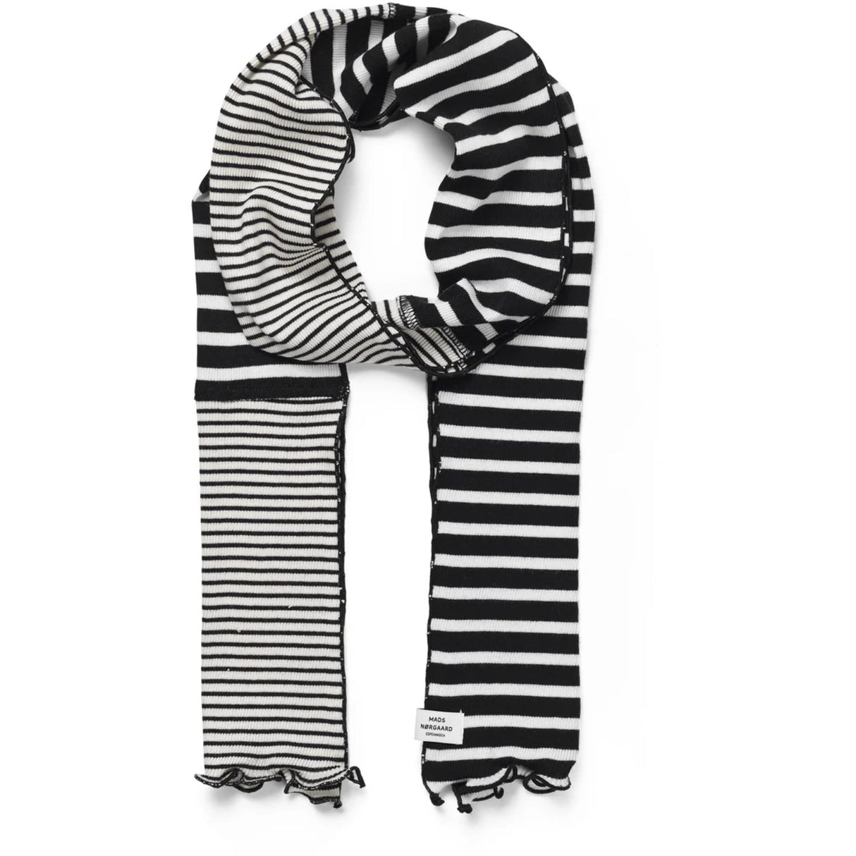 Mads Nørgaard Whitecap Gray/Black 2X2 Leftover Thorla Scarf