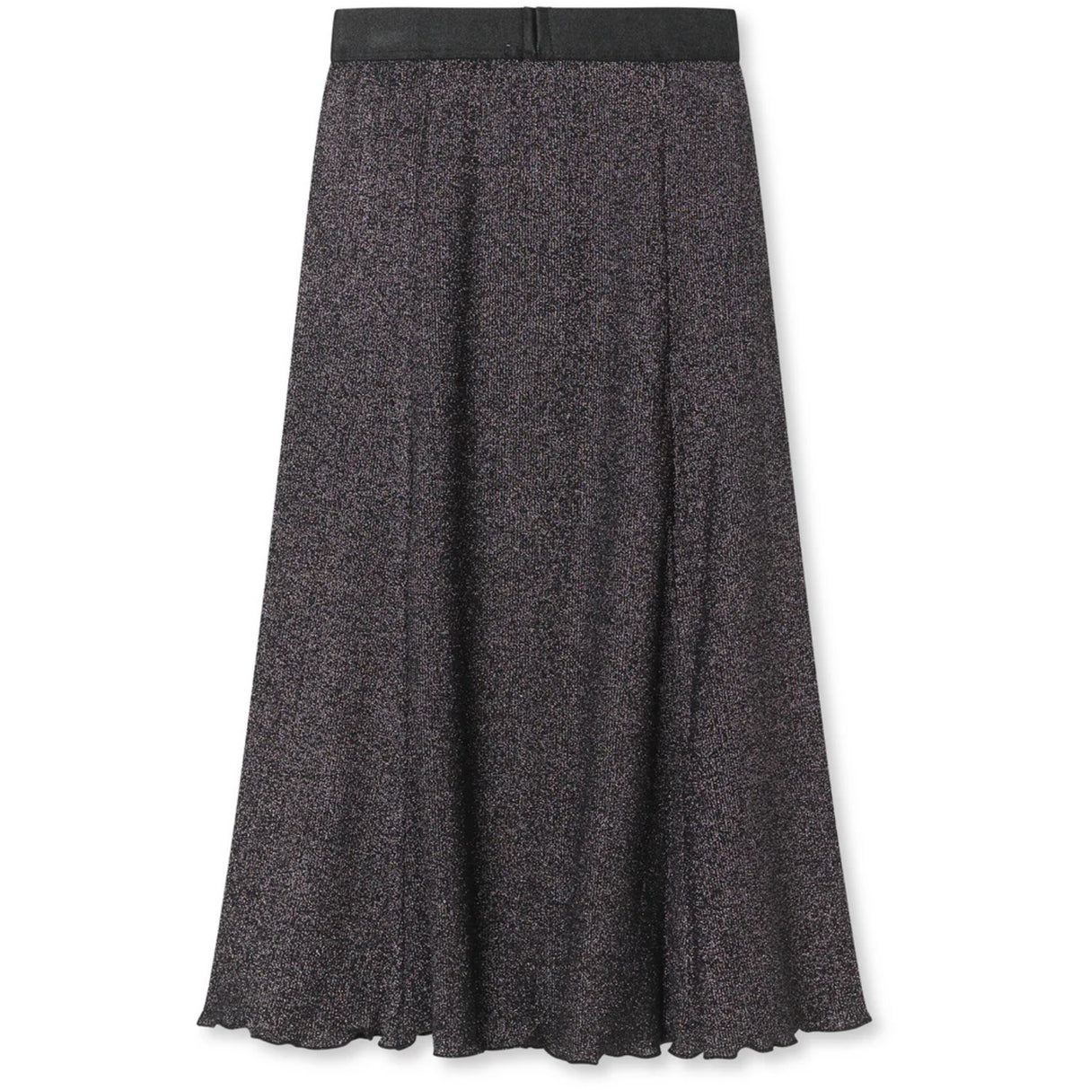 Mads Nørgaard Gun Metal 2X2 Lurex Salina Skirt