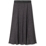 Mads Nørgaard Gun Metal 2X2 Lurex Salina Skirt