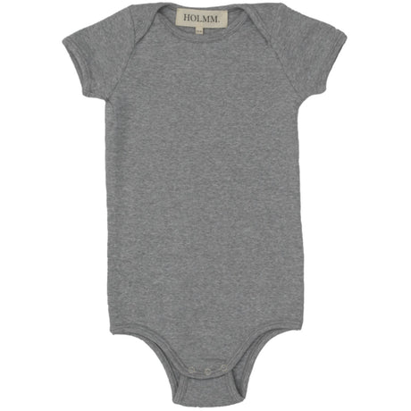 HOLMM Light Grey Mimi Cotton Onesie